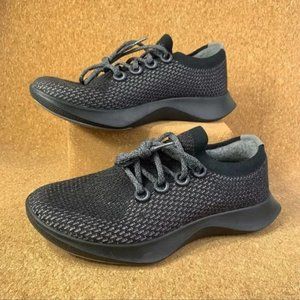 Allbirds TD Tree Dashers Shoes Men's 9.5 Obsidian Black Running Sneakers
